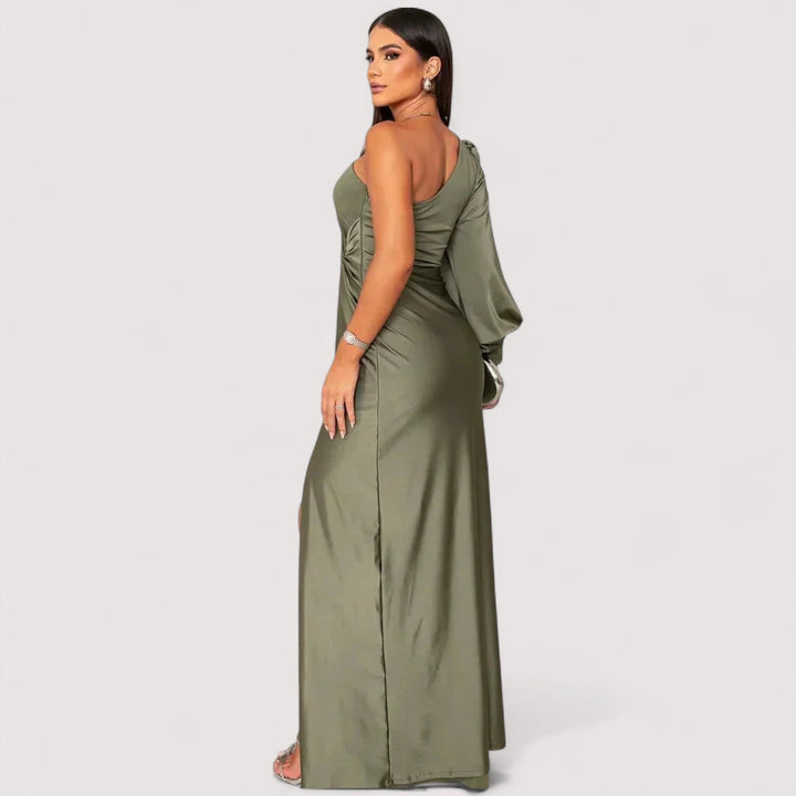 Samantha™ | Hedvábné šaty slim fit